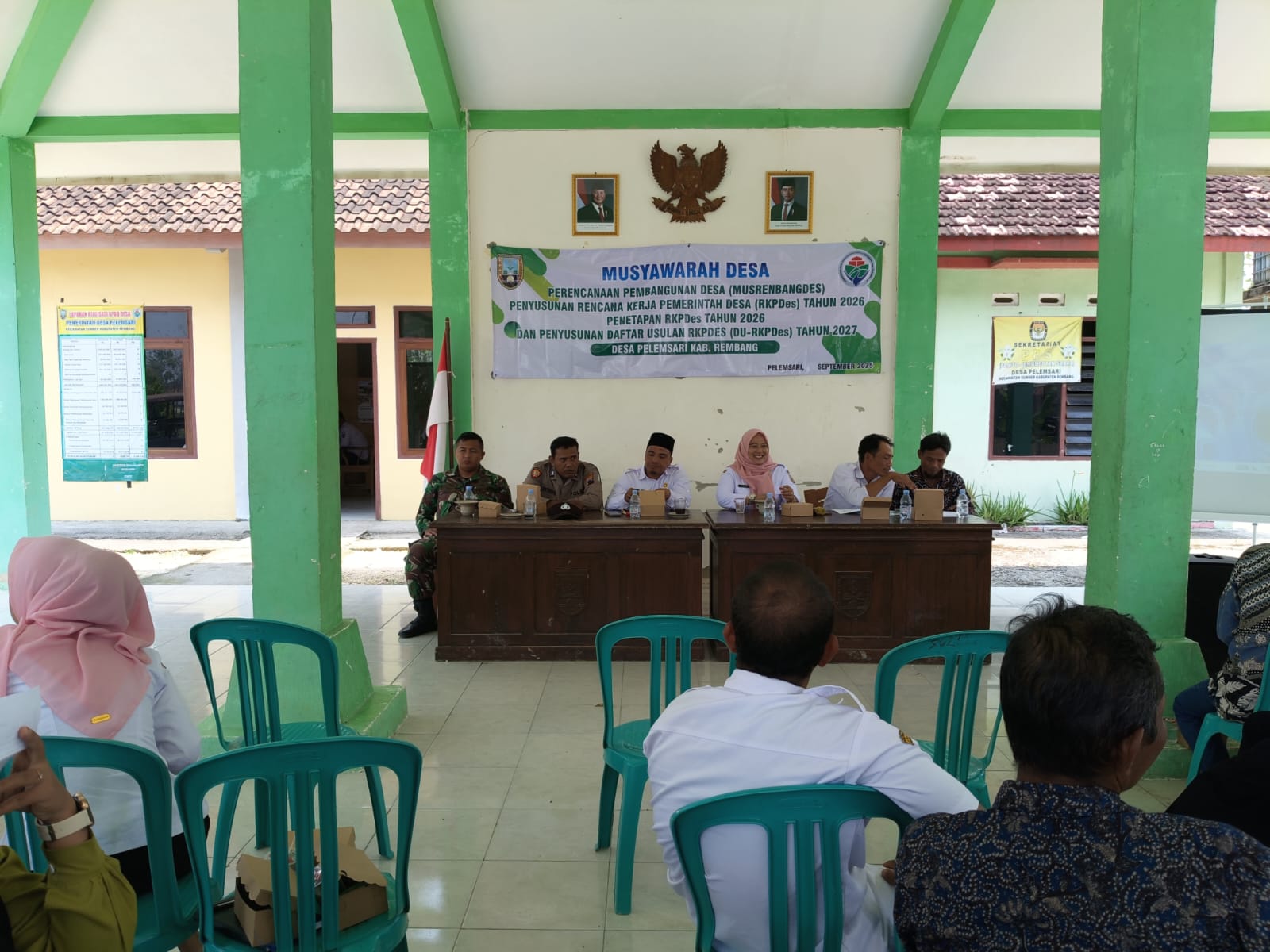 Kegiatan Musyawarah Desa Perencanaan Pembangunan Penyusunan RKPDesa Tahun 2026 di Desa Pelemsari tanggal 24 September 2025