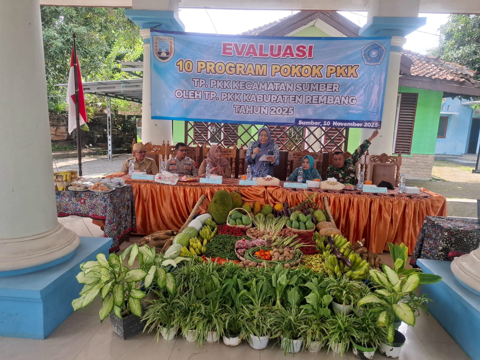 Evaluasi Pelaksanaan 10 Program Pokok PKK dari TP PKK Kabupaten Rembang