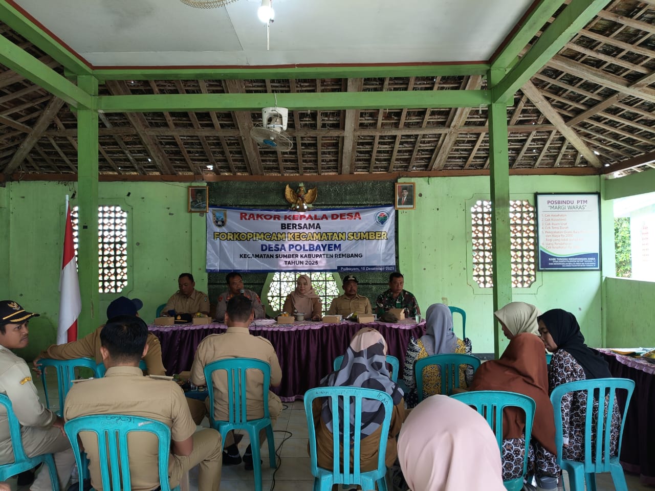 Rapat Koordinasi Kepala Desa se Kecamatan Sumber