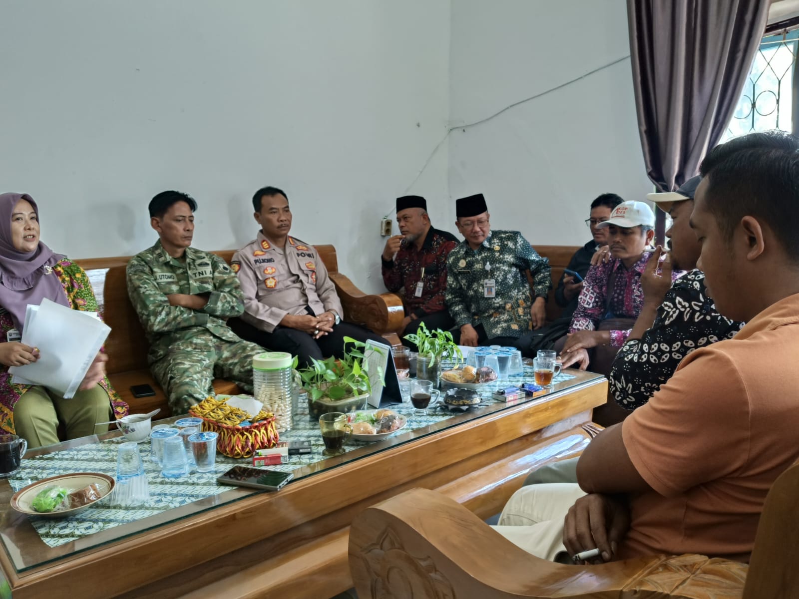 Sinergi dengan Intansi vertikal Kecamatan