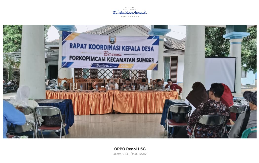 Sinergi dengan Instansi Lintas Sektoral Kecamatan Sumber