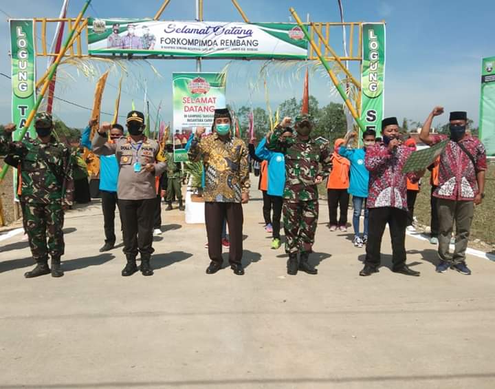 Pengukuhan Kampung Tangguh Nusantara Candi Desa Logung Kecamatan Sumber