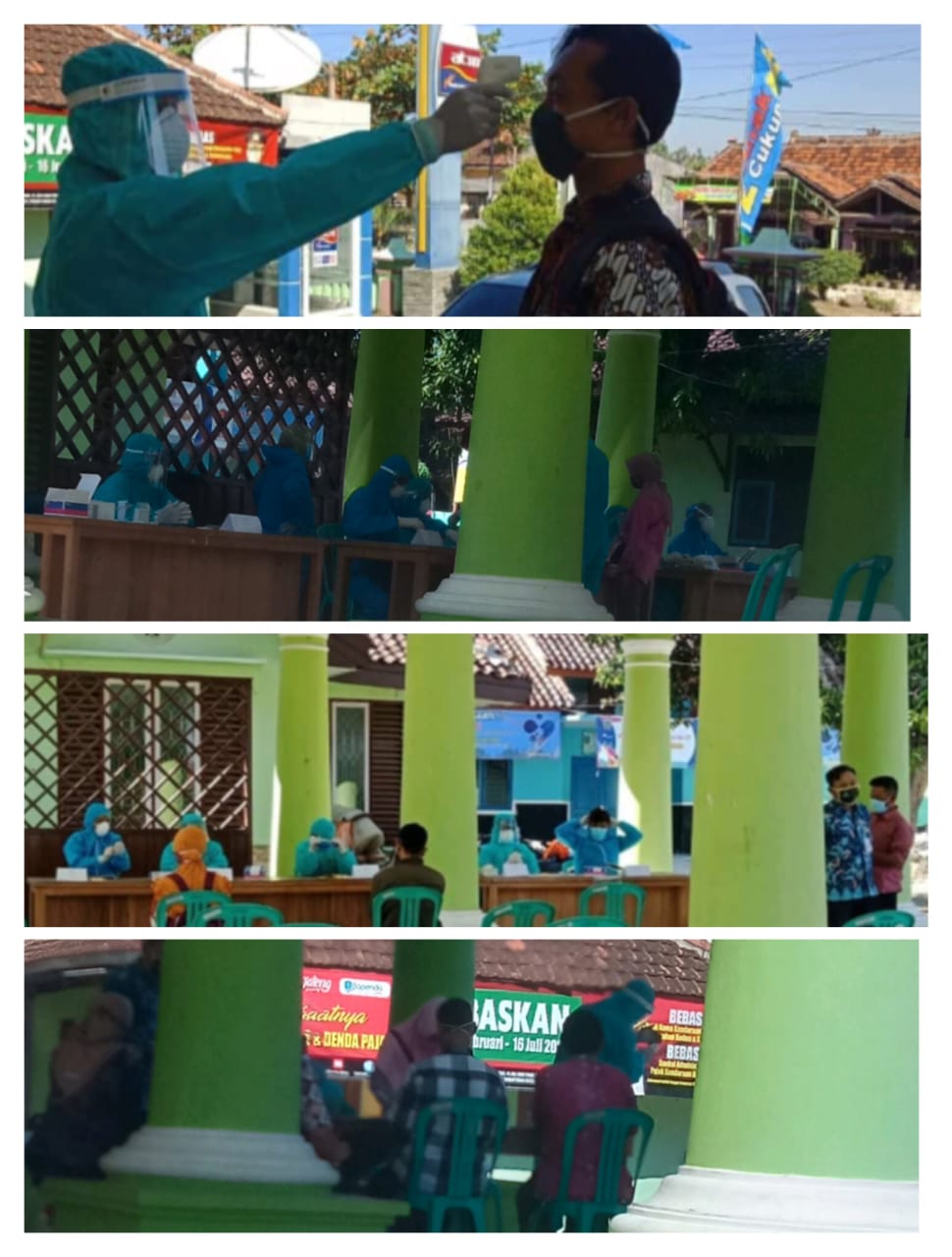 CEGAH COVID-19 107 PETUGAS PPDP DI RAPID TEST