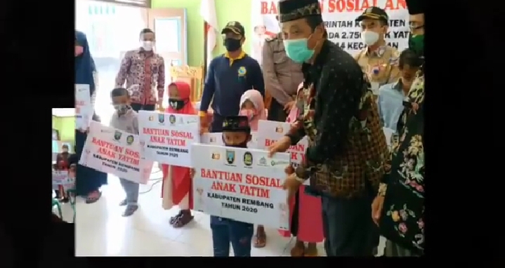 Bantuan Sosial Anak Yatim di Kecamatan Sumber