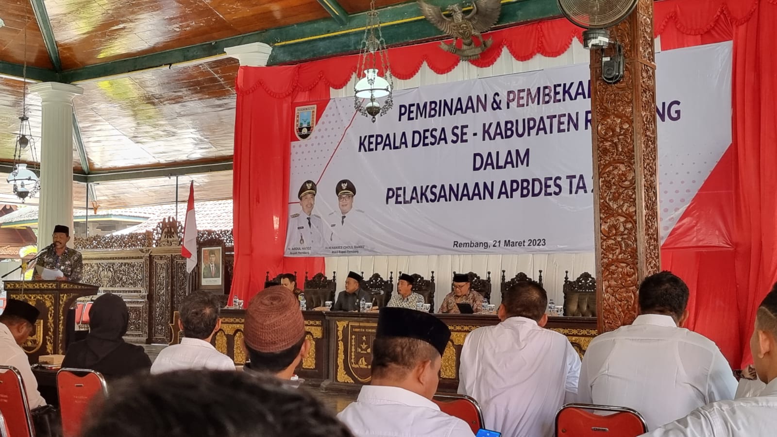 Pembinaan & Pembekalan Kepala Desa se Kab Rembang